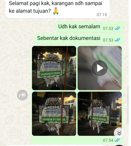 Pengiriman Papan Bunga Selamat Jatinegara Kaum