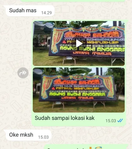 Pengiriman Papan Bunga Jatinegara Kaum