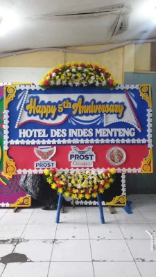 Papan Bunga di Jatinegara Kaum